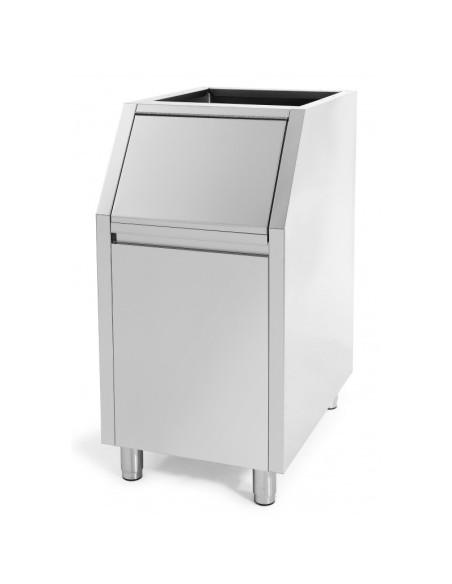 Réserve machine à glaçons 100 Kg - Extérieur inox - Référence : BX110 - Fabriqué en Italie_0