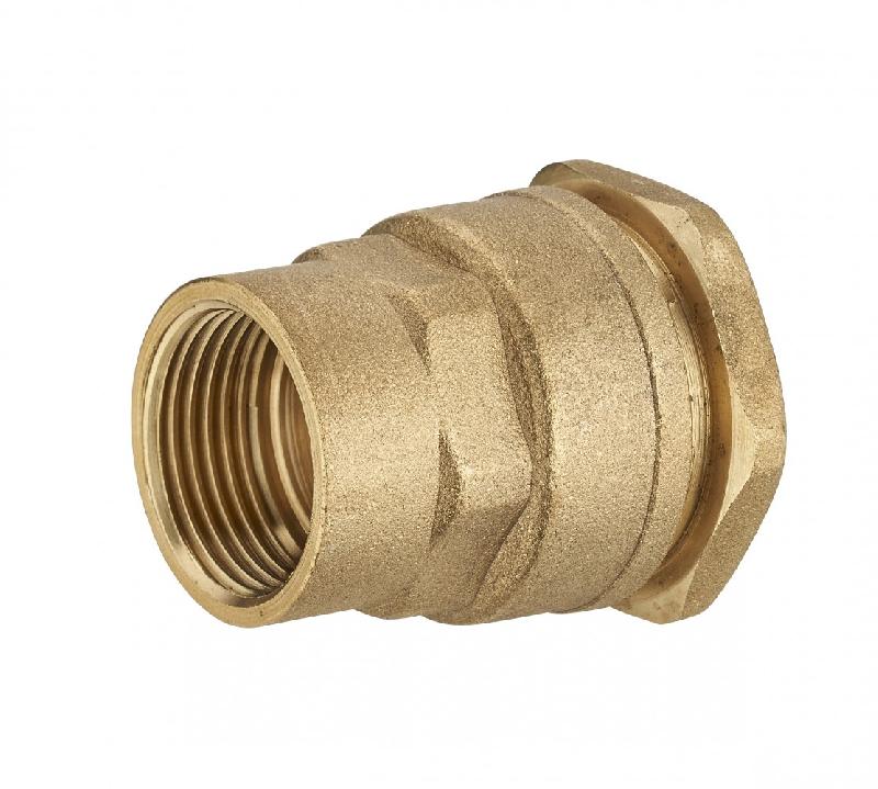 Raccord à compression en laiton F1/2 - D.20 pour tube en polyéthylène_0