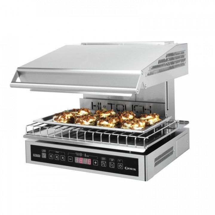 Salamandre plafond mobile, commandes électroniques programmables, 3 foyers, surface de cuisson 560 x 358 mm, compatible GN 1/1_0