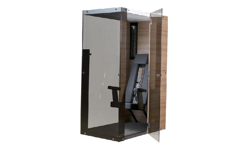 Cabine de sauna infrarouge - Physiotherm Pro 1 - Confort pour 1 à 2 personnes_0