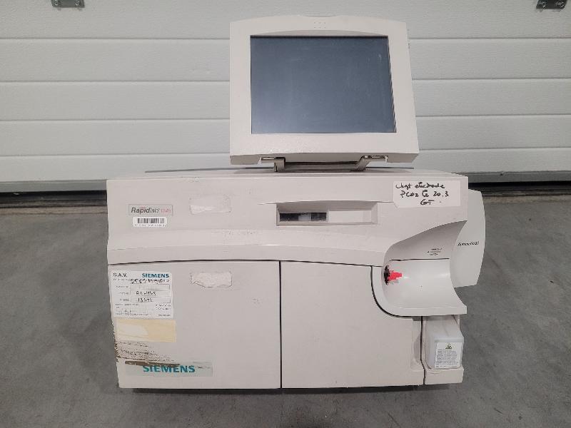 SIEMENS RapidLab 1245 Analyseur d'électrolytes et des gaz du sang pour pièces_0