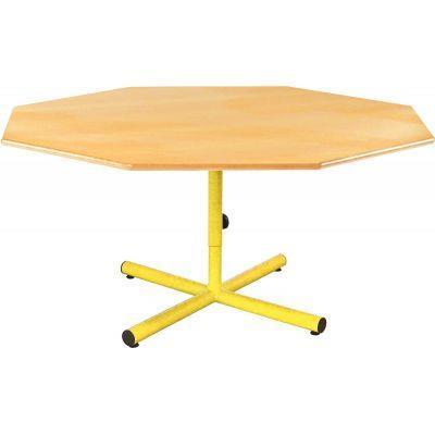 Table de réunion Octogo - 120 cm - Fabricant LNR Mobiliers - Référence TNDLR6128M J_0