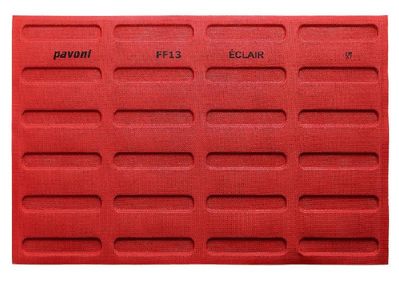 Tapis silicone EMPREINTES micro-perforé - Pour 24 éclairs_0