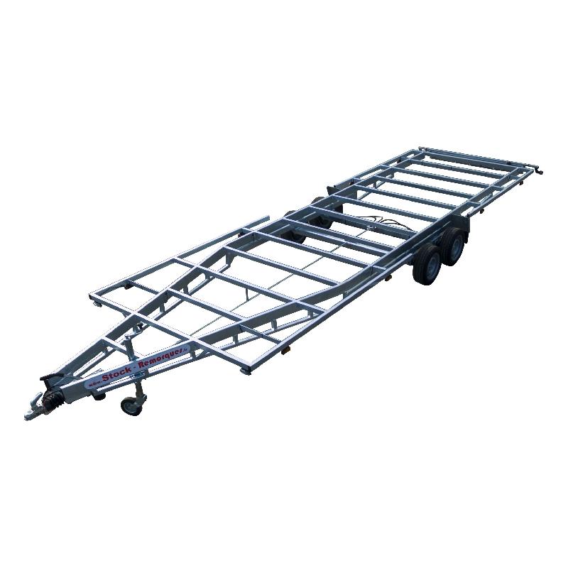 TH 7m20 x 2m44 Plateau 2 essieu x 1800 kg_0