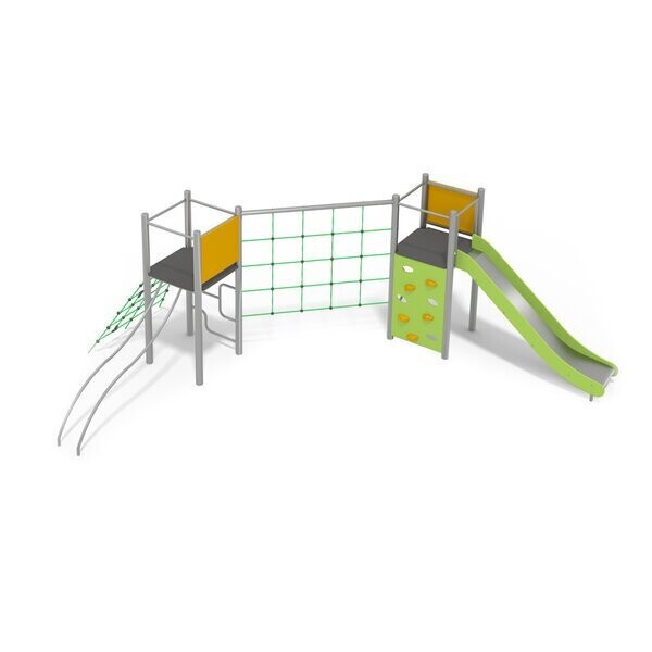 Toboggan avec jeux éducatifs pour aire de jeux, conforme EN1176 - Référence BT11627_0
