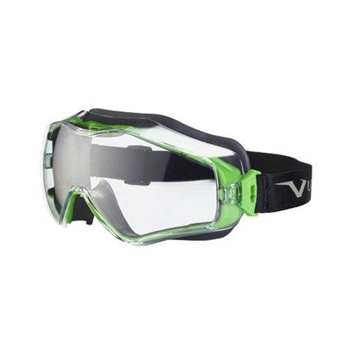 Univet 6X3.00.00.00 - Lunettes de sécurité à verres gris foncé/vert avec nouveau design ergonomique_0
