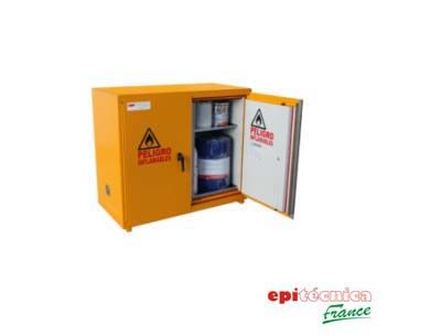 7030/bat/m - armoire ignifuge pour produits inflammables - epitecnica - avec fermeture de portes manuelle - poids : 150 kg_0