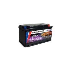 Batterie Lithium 100ah Solarwatt Lifepo4 Bluetooth Chauffage Intégré Usage Non Intensif Alden - noir 3665476753132_0