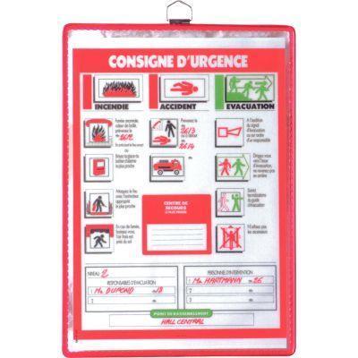 Boîte de 5 poches à anses en PVC pour formats A4_0