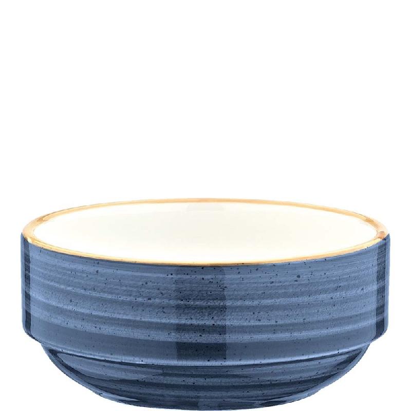 BOL EN COQUE BONNA PREMIUM PORCELAIN AURA DUSK BANQUET, 14 CM, BLEU