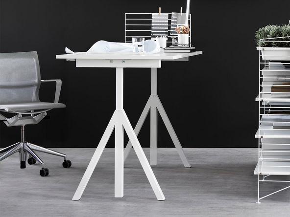 Bureau assis debout électrique design suedois_0