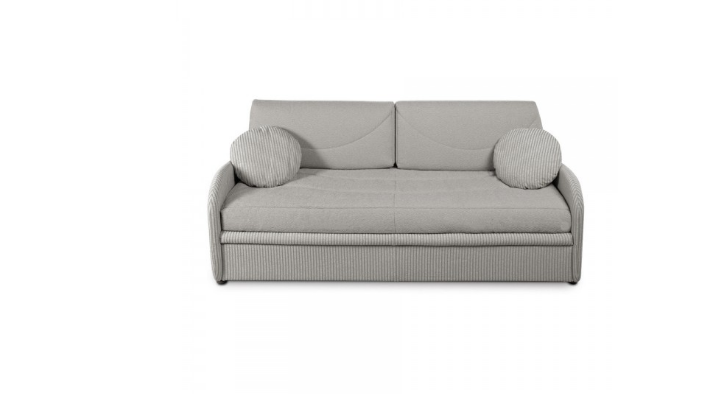 Canapé lit gigogne Venise - transformable en 2 lits simples ou 1 lit double - matelas de qualité et structure déhoussable_0