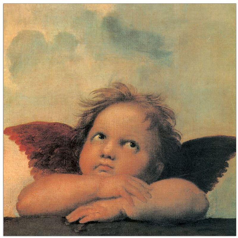 DECORATIVE PICTURE CHERUBINI DETAIL CM 30X30X1,8 TWINSOR EC20871