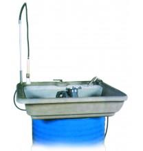 Fontaine de nettoyage pneumatique tecalemit pour fût 200 l-algi_0