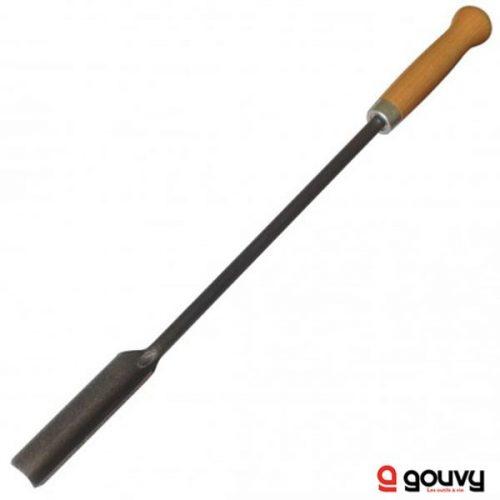 Gouge à Asperges Forgée - Manche Bois - GOUVY - 60 cm_0