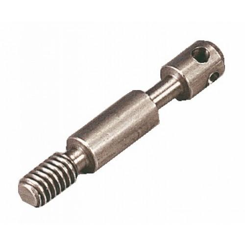 GOUJONS À VISSER FILETAGE DIRECT-LONGUEUR 75 MM-4 PIÈCES BRICOZOR