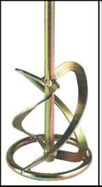 Hélice de mélangeur électrique chape/mortier 160 mm - turbine pour malaxeur_0