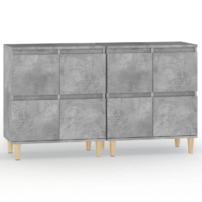 Helloshop26 - Buffet bahut commode armoire meuble de rangement organisateur cuisine salle de séjour salons lot de 2 60 x 35 x 70 cm 02_0036863 - 3000_0
