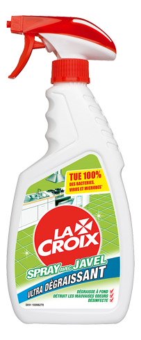 JAVEL ULTRA DÉGRAISSANT LA CROIX 2 EN 1 - SPAY DE 500 ML