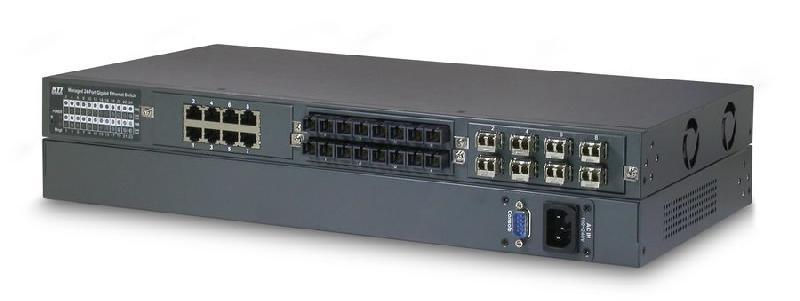 Kgs-2422-b - switch modulaire managé gigabit ethernet  100base-fx_0
