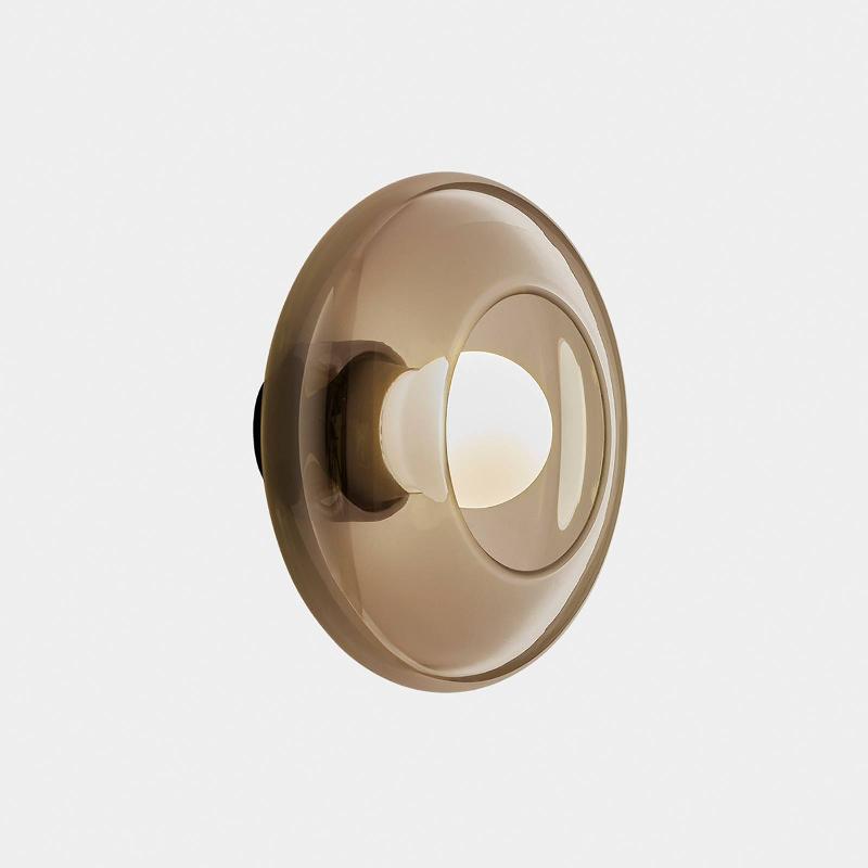LEDS-C4 TRIP GLASS APPLIQUE MURALE AMBRE