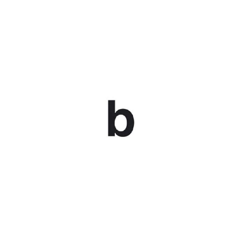 PFERDEKAEMPER LETTRE B AUTOCOLLANTE