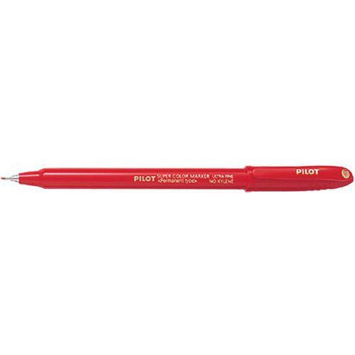 MARQUEUR PERMANENT ULTRAFIN ROUGE - PILOT