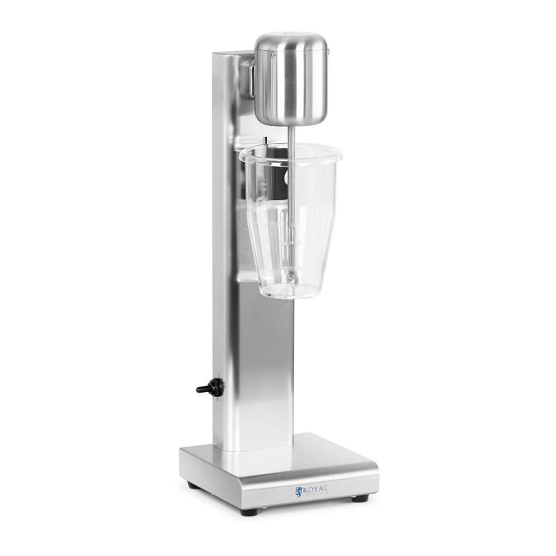 Milkshaker professionnel 1 litre - 15 000 tr/min - Acier inoxydable - 80 W - 2 vitesses - Référence 14_0004950_0
