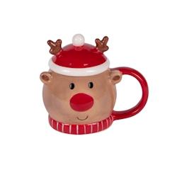 Mug Alfred 40 cl -  Marron Rond Pierre Table Passion 14x8 cm - marron pierre 3106232100291_0