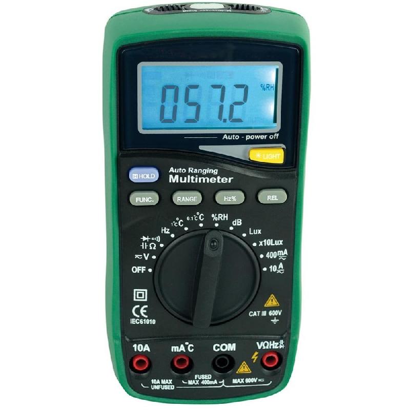 Multimètre thermocouple multifonctions - 14 fonctions, 39 programmes - Réf. DMH2007_0