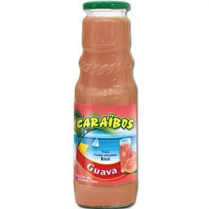 JUS-BOISSONS AUX FRUITS ET LEGUMES CARAIBOS NECTAR DE GOYAVE ROSE CARAÏBOS 75CL