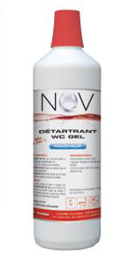 Nov gel wc nettoyant detartrant desodorisant ph:2,25 flacon de 1l_0