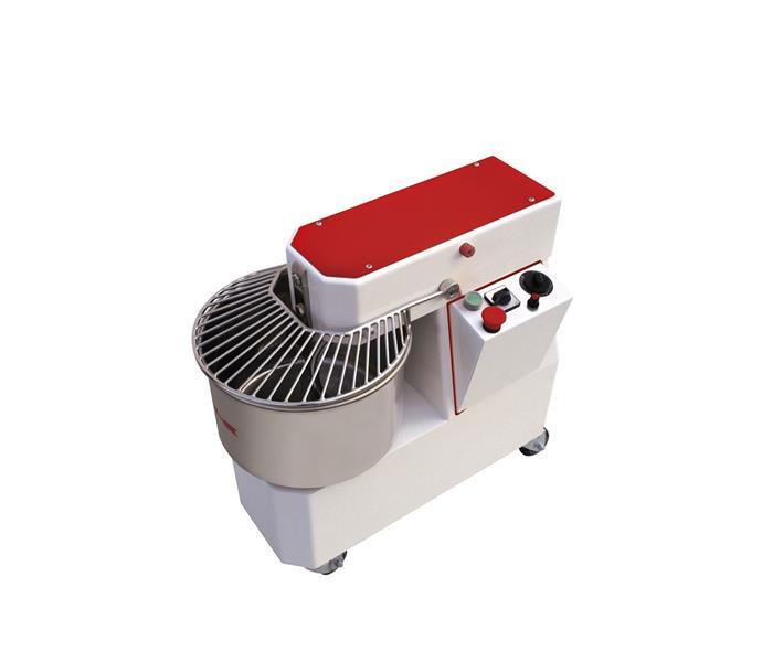 Pétrin à spirale 22Litres Tête et cuve fixes 400V Pizza Group - standard_0