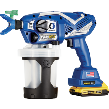 Pistolet portable sur batterie - UltraMax Airless HandHeld DC - GRACO - Réf. AG01635_0