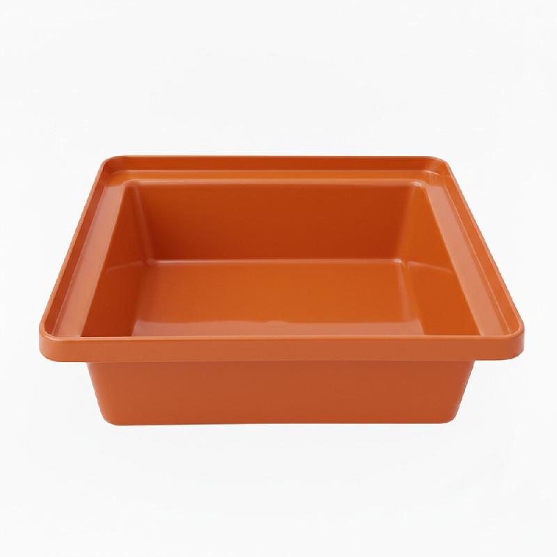PLAST'UP ROTOMOULAGE Bac de rangement empilable 30l - ORANGE - orange plastique 0750122558551_0