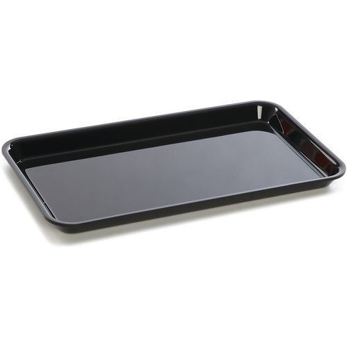 PLAT EN PLEXIGLAS B09 - 300X180X17 MM - NOIR
