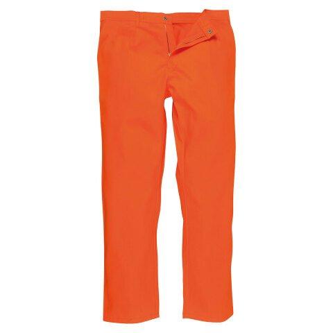 PORTWEST BZ30 PANTALONS BIZWELD ORANGE - TAILLE S - STANDARD