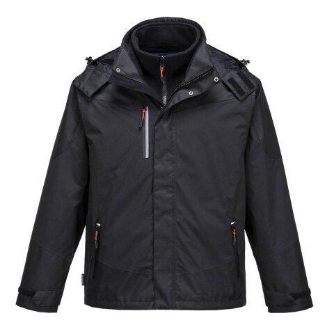 PORTWEST S553 PARKA 3-EN-1 RADIAL NOIR - TAILLE 5XL