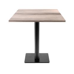 Restootab - Table 70x70cm - modèle Milan T chêne tages - marron TB-MIT-7070M-TAGES_0