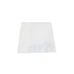 Sac kraft blanc 24 x 24 cm - 500 unités - Evenplast 379023 - apte au contact alimentaire et résistant 32g/m²_0