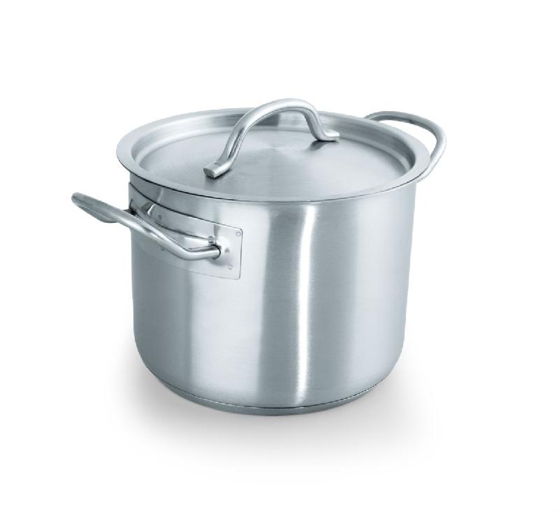 SÉRIE D’USTENSILES DE CUISINE COOKWARE 53 - MARMITE À SOUPE AVEC COUVERCLE Ø : 320 X HAUTEUR : 210 - 16 L