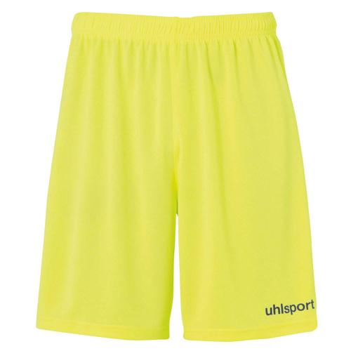 SHORT CENTER JAUNE FLUO/NOIR ENFANT UHLSPORT