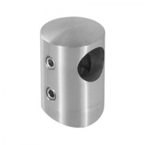 SUPPORT TRANSVERSAL BORGNE-BROSSÉ-POTEAU 42,4-INOX 304-1-GAUCHE DESIGN PRODUCTION
