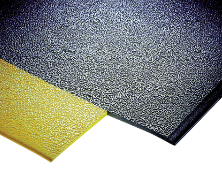 Tapis de sécurité anti-fatigue Pirtek - 0,6 x 0,9 m ou 0,9 x 18,3 m_0