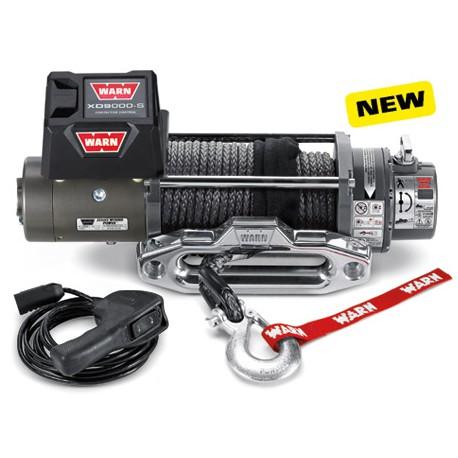 Treuil Warn XD9000-Spydura - 4100 kg - 12 Voltes - Commande à distance filaire - Corde 24m x 9,5mm_0