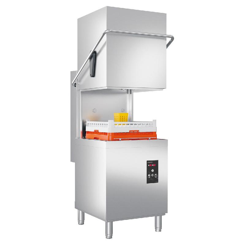 Vaiotec Lave-vaisselle à capot TOPLINE 50x50 / 400 volts - Modèle : VT-SX HW54 DRD, 630 x 750 mm - 12122_0