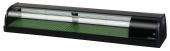 Vitrine à sushi HNC-180BE-R/L-B Hoshizaki - 72L - Réfrigérant R134A - Extérieur noir avec fenêtres rondes_0