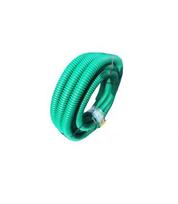 Gaine Ø50mm TPE - Protection des câbles télécommunication - Double paroi, couronne 25m_0