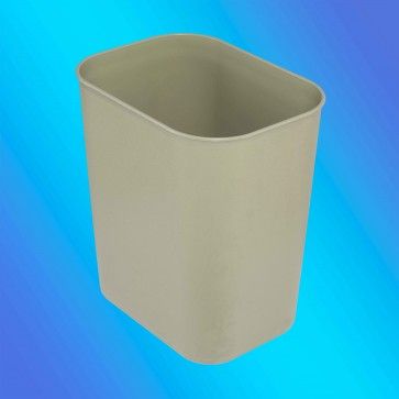 Al61015 - poubelle publique ignifuge beige, 15L - Jofel_0