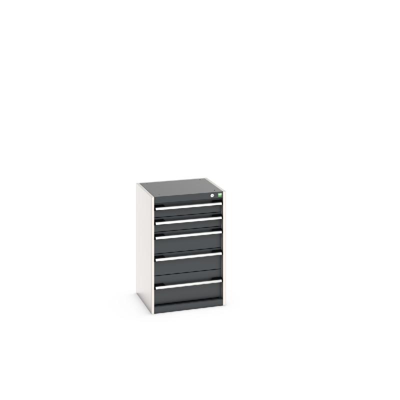 Armoire à tiroirs Cubio SL-558-5.1 - Réf : 40010027 - 5 tiroirs, charge admissible 1.5 tonne, finition durable_0